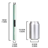 Rechargeable Windproof Arc Lighter - Flameless Plasma Technology, Portable Electric Lighter for BBQ, Camping, Candles