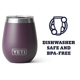 YETI Rambler 10 oz Wine Tumbler with MagSlider Lid - Nordic Purple