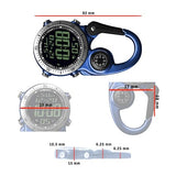 Digital Backpacker Clip Watch