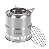 Ohuhu Camping Stove - Portable and Versatile Stainless Steel Backpacking Stove