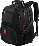 Large Capacity Travel Backpack - TSA Friendly, Organized, and Durable