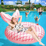 Sinbyuer Mermaid Solar-Powered Pool Float - Magical Mermaid Pool Lounger