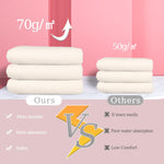 MuLing Disposable Cotton Bath Towels - Large, Eco-Friendly, and Convenient for Travel and Daily Use