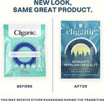 Cliganic Natural Mosquito Repellent Bracelets - DEET-Free, Kid Safe, and Long-Lasting Protection