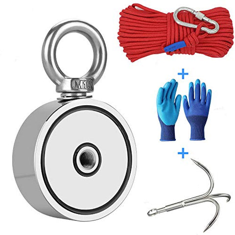 Mornihima Fishing Magnet Kit with Grappling Hook – Ultimate Treasure Hunting Adventure