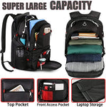 Large Capacity Travel Backpack - TSA Friendly, Organized, and Durable