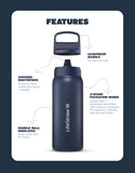 LifeStraw Go Series Stainless Steel Water Bottle - Ultimate Sidekick for Clean, Cool Water