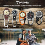 Digital Backpacker Clip Watch