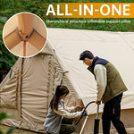 Inflatable Camping Tent for 4 Persons - Easy Setup, Waterproof, Windproof