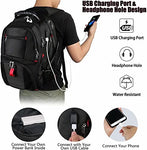 Large Capacity Travel Backpack - TSA Friendly, Organized, and Durable