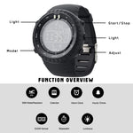 Digital Outdoors Watch Waterproof