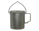 750ml Titanium Pot Backpacking Mug 25.4 oz