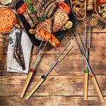 Ezire Telescoping Marshmallow Roasting Sticks - Perfect for Campfires and BBQs