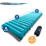 ZOOOBELIVES Inflatable Sleeping Pad - Comfort and Convenience for Outdoor Adventures