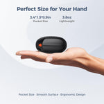 2-in-1 Rechargeable Hand Warmer - 5200mAh Battery, 12 Hours of Heat, Portable for Winter Activities