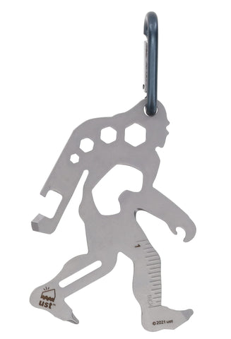 Sasquatch Tool-a-Long Stainless Steel Multi-Tool - Compact and Versatile for All Your Needs