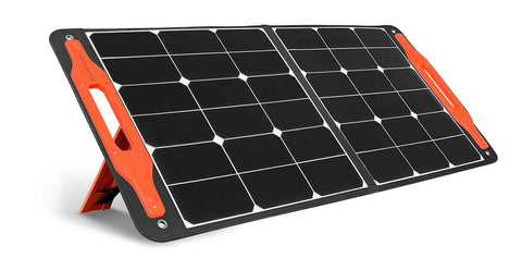 Foldable Solar Panel Charger with Fast Charging USB Ports
