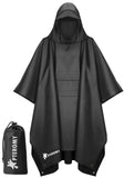 Hooded Rain Poncho