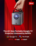 NEBULA Portable Google TV Projector - Your Big Screen Experience Anywhere