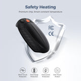 2-in-1 Rechargeable Hand Warmer - 5200mAh Battery, 12 Hours of Heat, Portable for Winter Activities