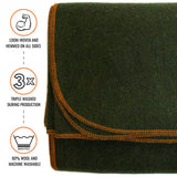 Arcturus 80% Wool Military Blanket - Warmth and Durability for Any Environment