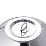 1.0 Liter Stainless Steel Camping Bowls with Locking Lid