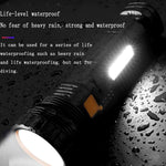 Solar/Rechargeable Multi Function 1000 Lumens LED Flashlight