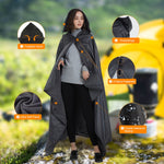 Waterproof & Windproof Sports Fleece Blanket - Versatile Outdoor Comfort and Protection