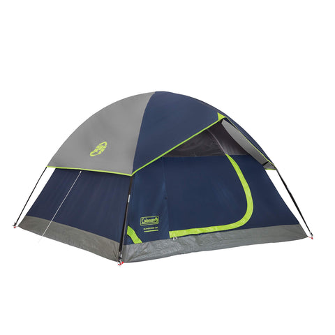 Coleman Sundome 3-Person Tent - Quick Setup, Weather Protection, and Comfortable Camping