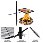 Swivel Over Fire Camp Grill