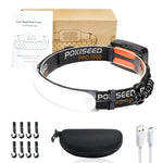 1500 Lumens Rechargeable LED Headlamp with 230° Beam