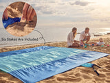 WEKAPO Oversized Sand-Proof Travel Blanket