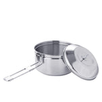 1.0 Liter Stainless Steel Camping Bowls with Locking Lid