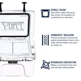 YETI Tundra 35 Cooler - Rugged, Portable, and Legendary Ice Retention