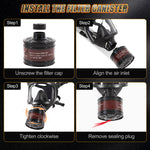 HANUU Full-Face Gas Mask Respirator