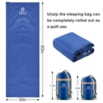 Warm Weather Sleeping Bag - Comfort and Versatility for Outdoor Adventures