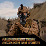 HANUU Full-Face Gas Mask Respirator