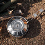 1.0 Liter Stainless Steel Camping Bowls with Locking Lid