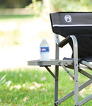 Coleman Aluminum Camping Chair with Flip-Up Side Table