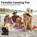 20000mAh Battery Powered Camping Fan