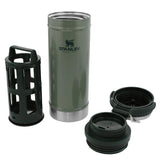 Stanley Classic Vacuum Travel Press Mug - Enjoy Freshly Pressed Coffee Anywhere