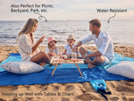 WEKAPO Oversized Sand-Proof Travel Blanket