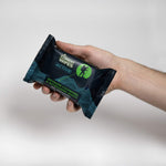 COMBAT WIPES ACTIVE - Heavy Duty Biodegradable Wet Wipes for Outdoor Adventures