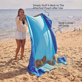 WEKAPO Oversized Sand-Proof Travel Blanket