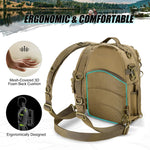 Fishing Tackle  Backpack with Rod & Gear Holder