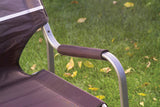 Coleman Aluminum Camping Chair with Flip-Up Side Table