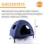 K&H Pet Cot House - Comfortable, Portable Shelter for Your Pet