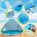 Baby Shade Beach Tent with UV Protected Pool