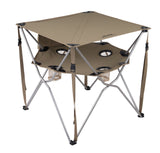 ALPS Mountaineering Eclipse Table - Portable Outdoor Table with Built-In Beverage Holders