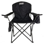 Coleman Camping Chair with Built-In 4-Can Cooler - Comfortable Outdoor Chair with Cold Drink Storage